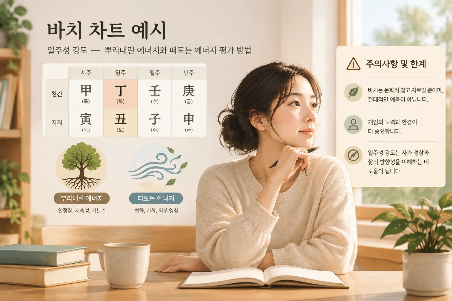 바치 차트 예시