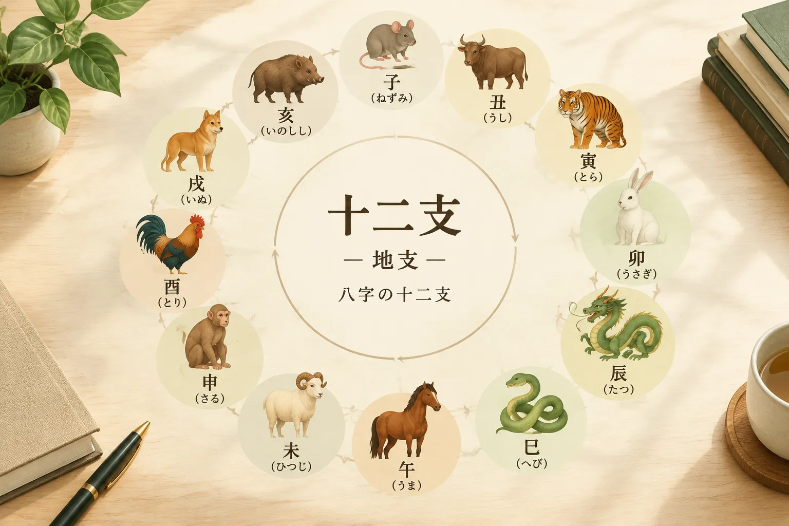 十二支の図解